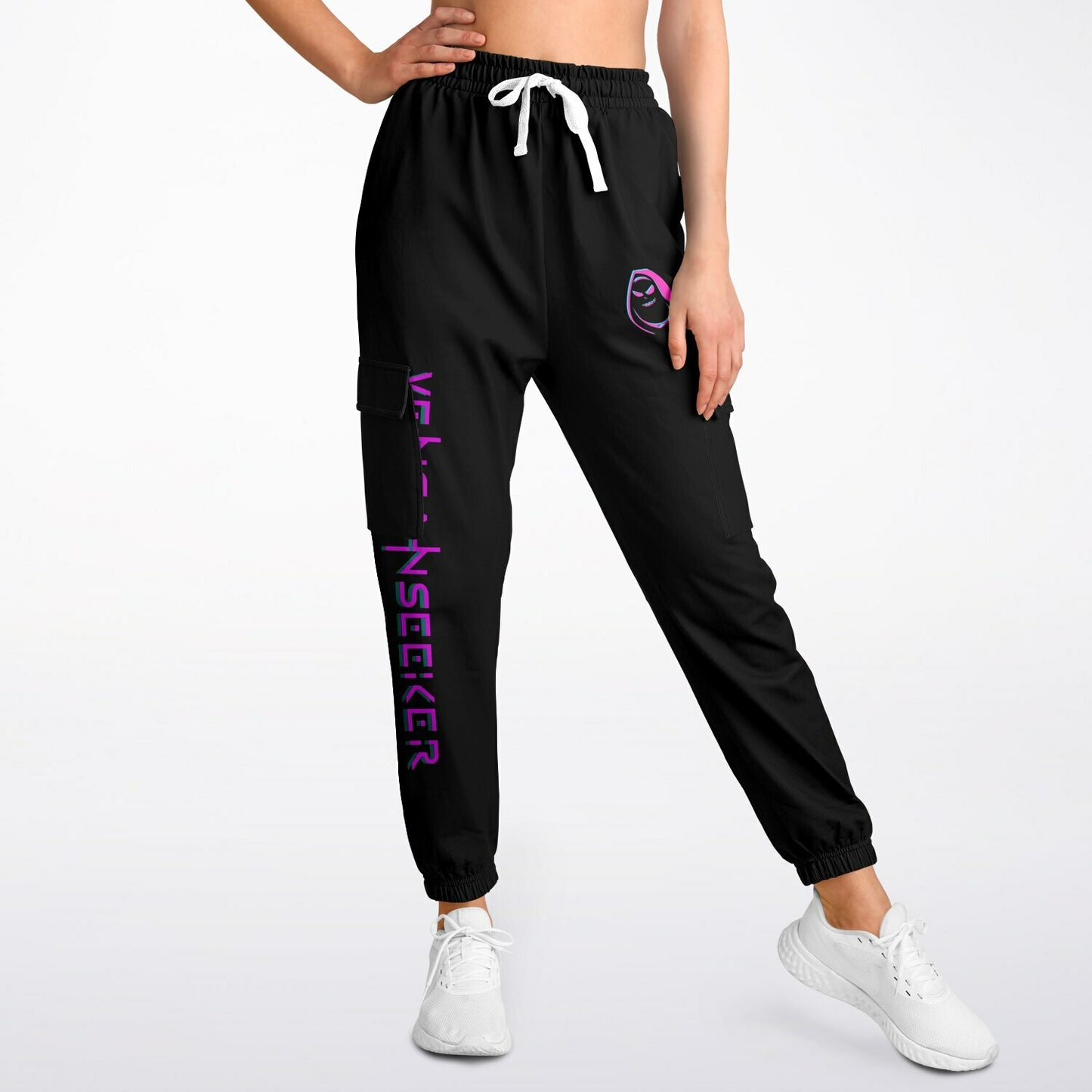 VenganSeeker Unisex Destroyer Cargo Sweatpants - AOP